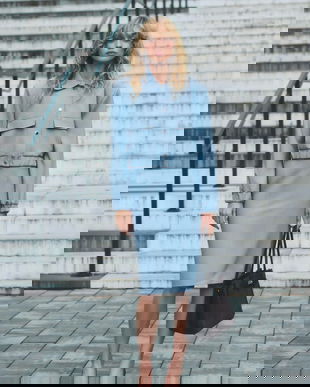 Answear.LAB fusta midi, creion