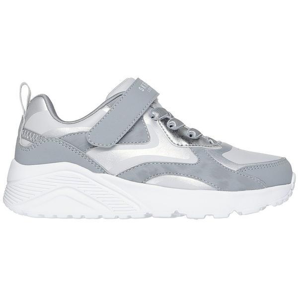 Pantofi sport copii Skechers Uno Lite-metallic Burst 310380L-GYSL, 32, Gri
