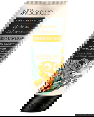 Crema maini hidratanta cu catina si ginseng, Barwa Cosmetics, 100 ml