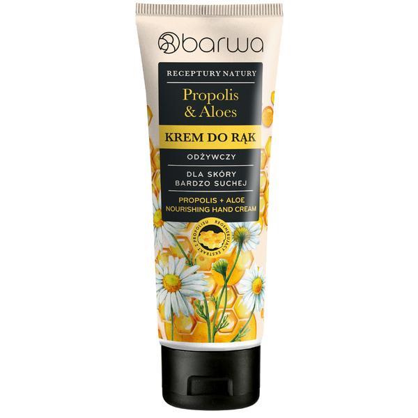 Crema maini nutritiva cu propolis si aloe vera, Barwa Cosmetics, 100 ml