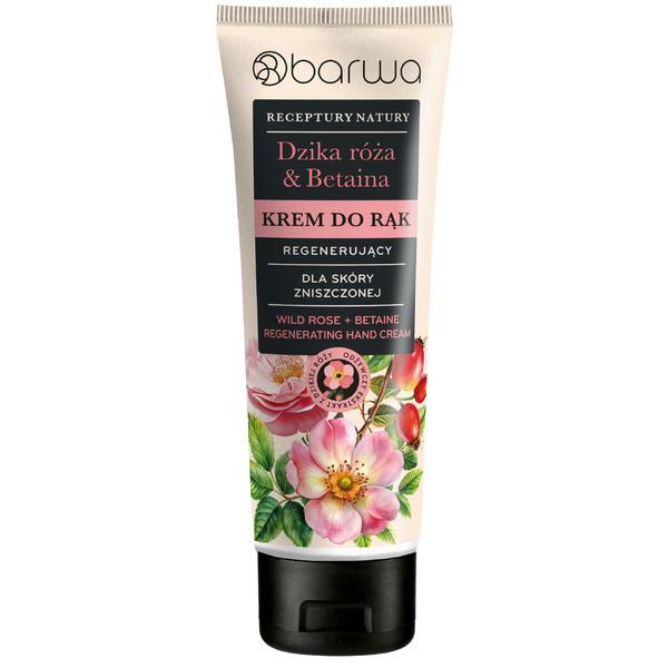 Crema maini regeneranta cu trandafir salbatic si betaina, Barwa Cosmetics, 100 ml