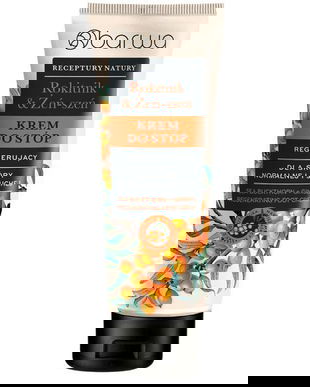 Crema regeneranta picioare cu catina si ginseng, Barwa Cosmetics, 100 ml