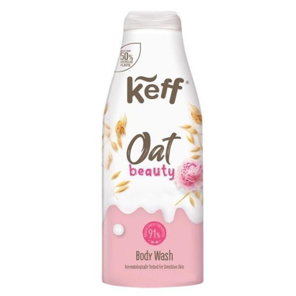 Gel de Dus cu Ovaz pentru Piele Sensibila - Sano Keff Oat Beauty Body Wash, 700 ml