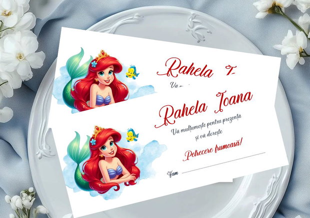 Stickere personalizate Ariel
