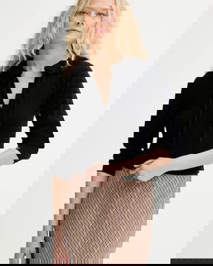 MUNTHE pulover de lână LIVO culoarea negru, light, 253161525373