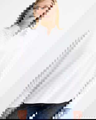 BOSS cămașă din bumbac culoarea alb, cu guler clasic, relaxed, 50548455