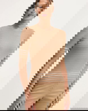 United Colors of Benetton pulover culoarea maro, 1E3RE10EK