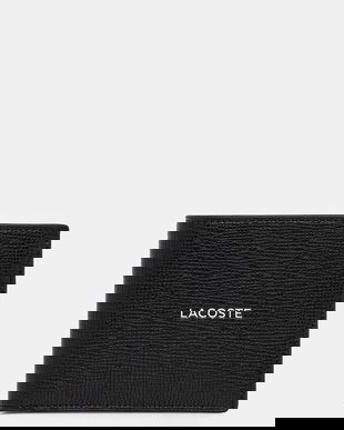 Lacoste portofel de piele GIFTBOX culoarea negru, NH5054OI