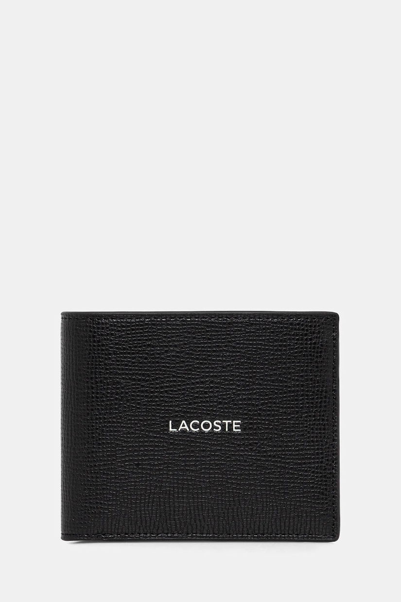 Lacoste portofel de piele GIFTBOX culoarea negru, NH5054OI