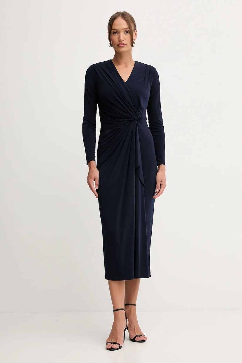 Pedro del Hierro rochie culoarea bleumarin, maxi, drept, 6192934
