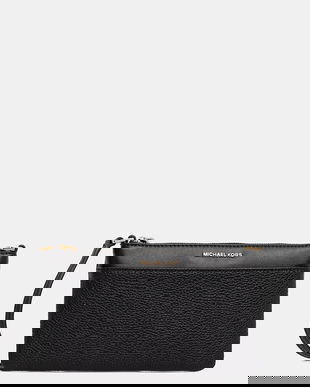 MICHAEL Michael Kors poșetă piele culoarea negru, 32F5GJ6F6L