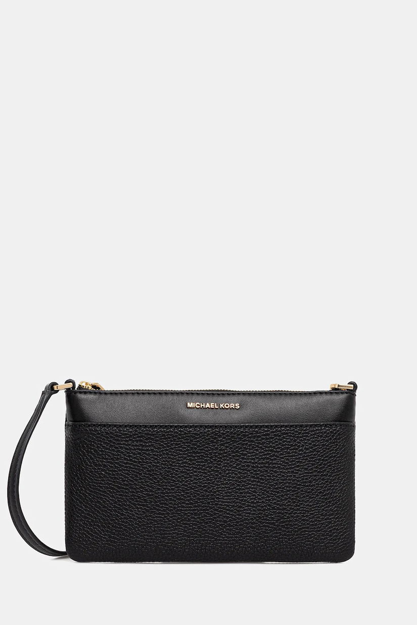MICHAEL Michael Kors poșetă piele culoarea negru, 32F5GJ6F6L
