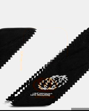 Love Moschino carcasă de telefon culoarea negru, JC5645PP0NKE0000