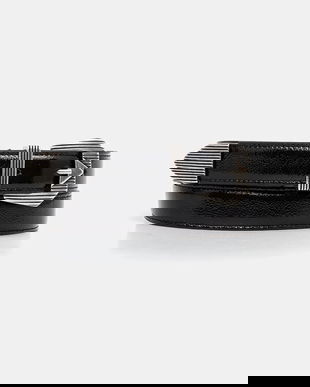 IRO curea de piele culoarea negru, WP127TRAYTRAYVF