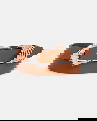 IRO curea de piele culoarea maro, WP127SUGAR