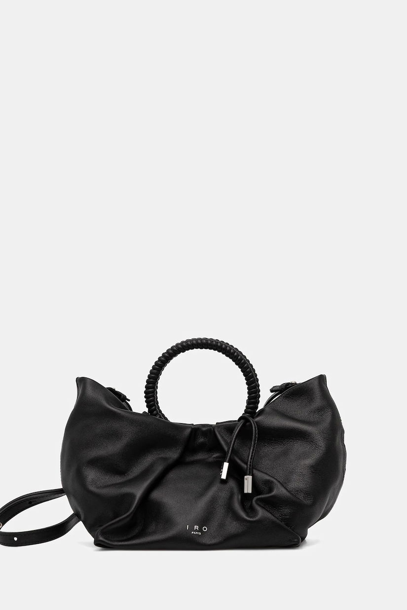 IRO poșetă de piele culoarea negru, WP47SUNBAG