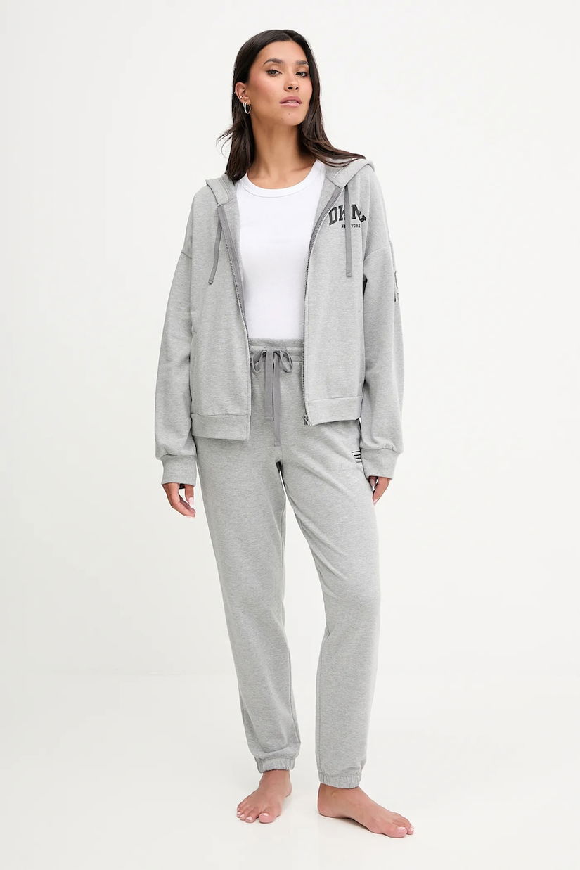 Dkny pijama culoarea gri, YI80059
