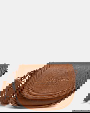 Pepe Jeans poșetă culoarea maro, PL0300006