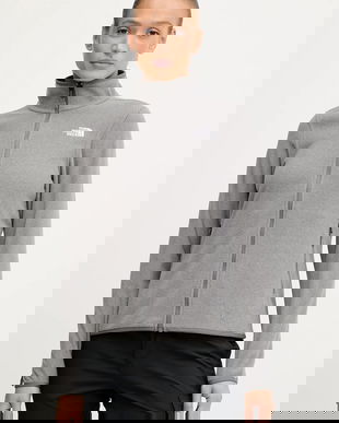 The North Face hanorac în aer liber culoarea gri, uni, NF0A8D2FCQI1