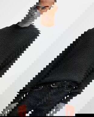 Filippa K pulover de lână culoarea gri, light, cu turtleneck, 31699