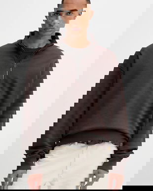 G-Star hanorac de bumbac culoarea maro, uni, D27085.D395