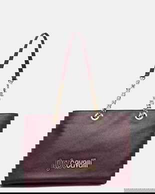 Just Cavalli poșetă culoarea bordo, 79RA4BB9 ZS766