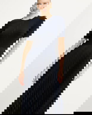 BOSS rochie midi, evazați, 50535658