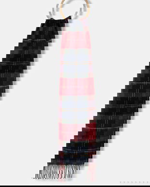 Barbour eșarfă de lână cu imprimeu, LSC0129