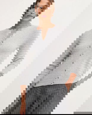 United Colors of Benetton cardigan din lana culoarea verde, light