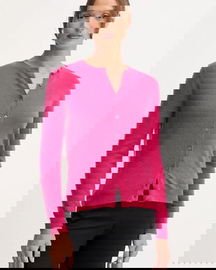 United Colors of Benetton cardigan din lana culoarea verde, light