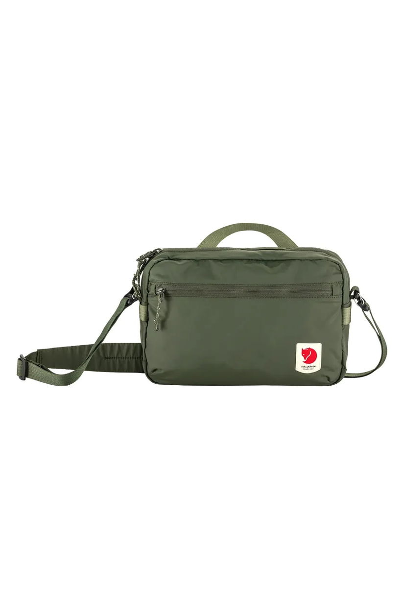 Fjallraven borsetă High Coast Crossbody culoarea verde, F23227.623