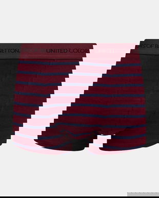 United Colors of Benetton boxeri culoarea bordo, 3VPS2X01H