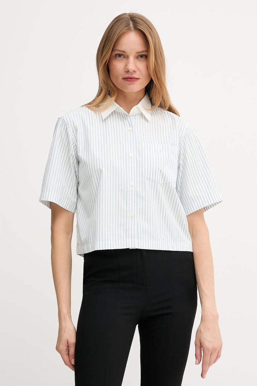 United Colors of Benetton cămașă din bumbac cu guler clasic, relaxed, 59T7DQ0CI