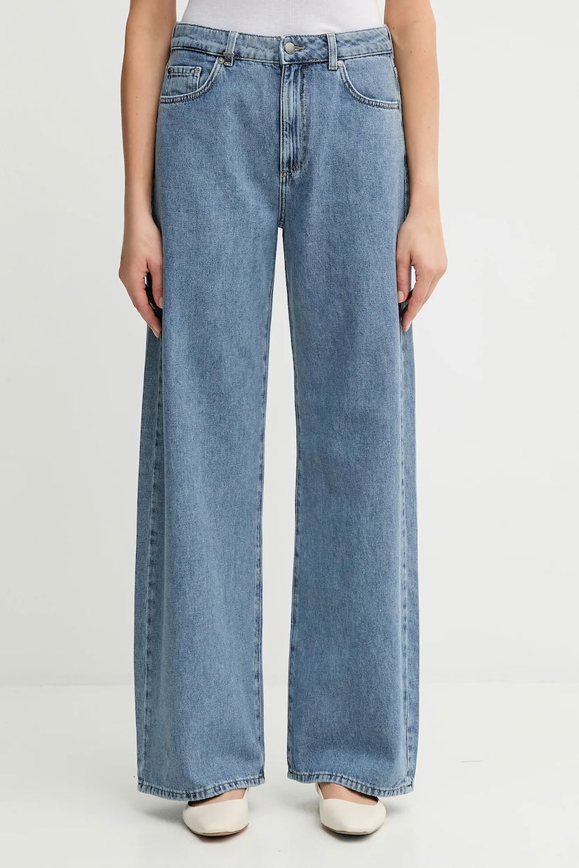 United Colors of Benetton jeans culoarea bleumarin, 43UNDE02B