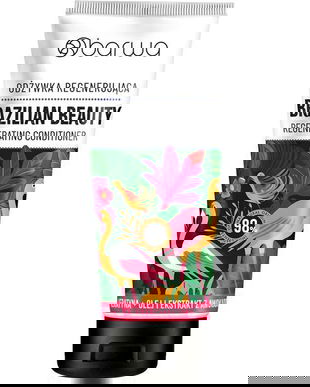 Balsam par regenerant BRAZILIAN BEAUTY cu ulei de avocado, extract de avocado si keratina, Barwa Cosmetics, 200 ml