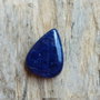 Cabochon sodalit, 27x20x5 mm