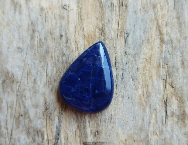 Cabochon sodalit, 27x20x5 mm