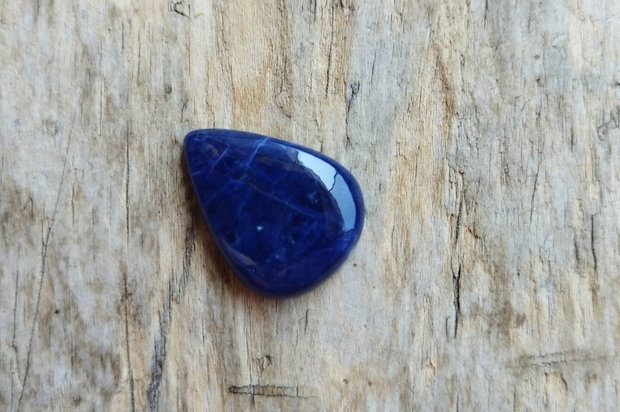 Cabochon sodalit, 27x20x5 mm