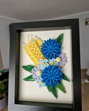 Tablou din quilling