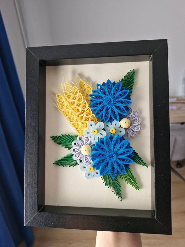 Tablou din quilling