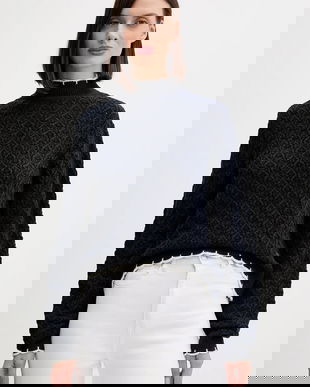 Pepe Jeans pulover culoarea bleumarin, cu turtleneck, PL7000016