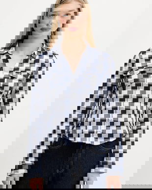 Hollister Co. cămașă din bumbac cu guler clasic, regular, KI340-5425