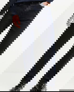 BOSS Orange jeans culoarea bleumarin, 50549522