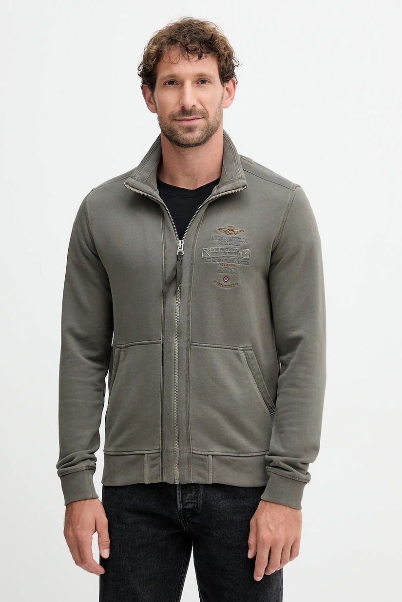 Aeronautica Militare hanorac de bumbac uni, FE2055UF00665