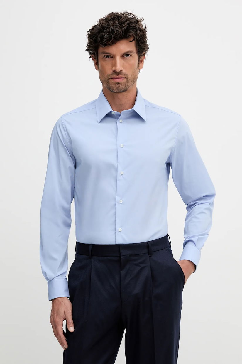 United Colors of Benetton cămașă cu guler clasic, regular, 551MUQ049