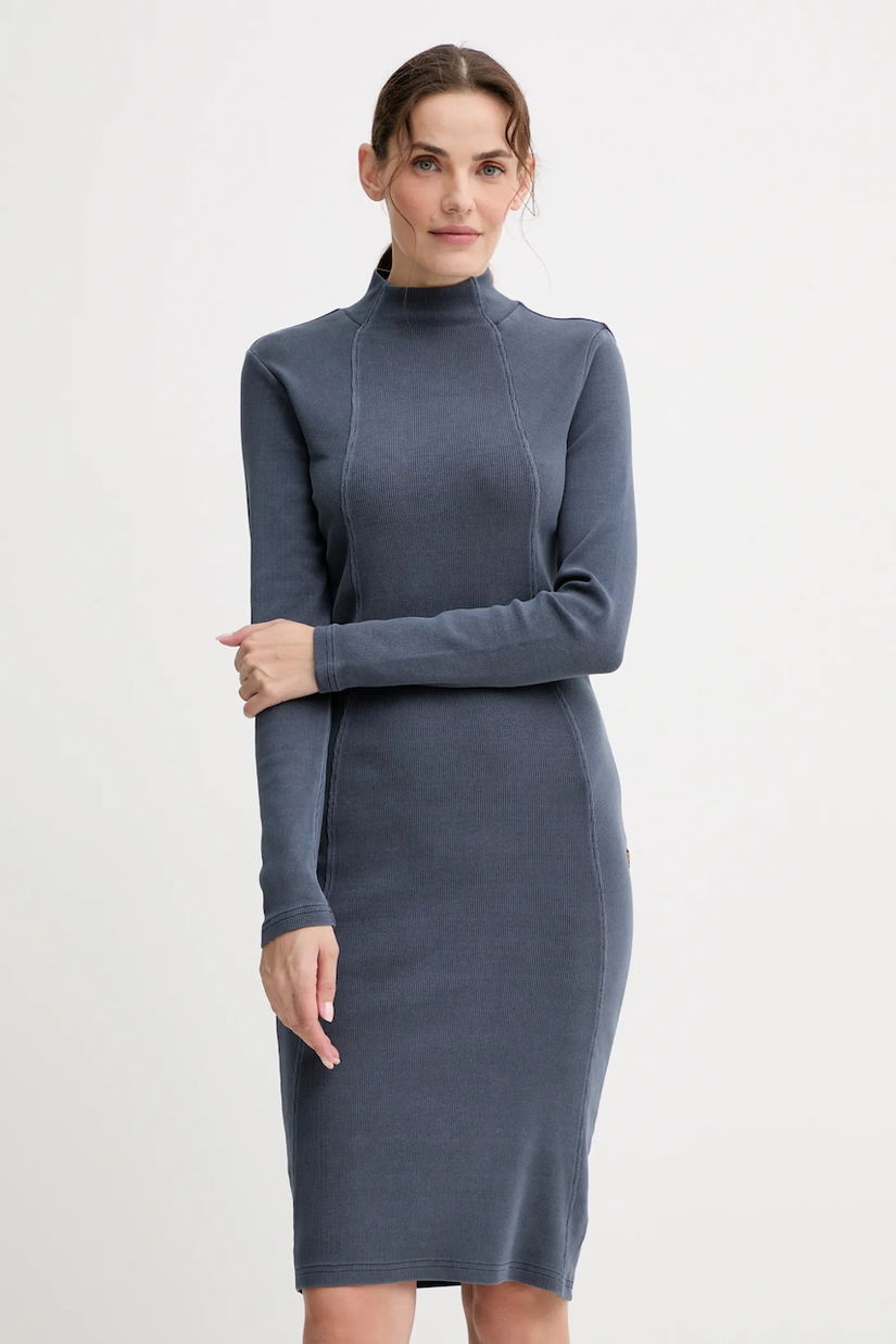 G-Star rochie culoarea gri, mini, mulată, D27164.E127