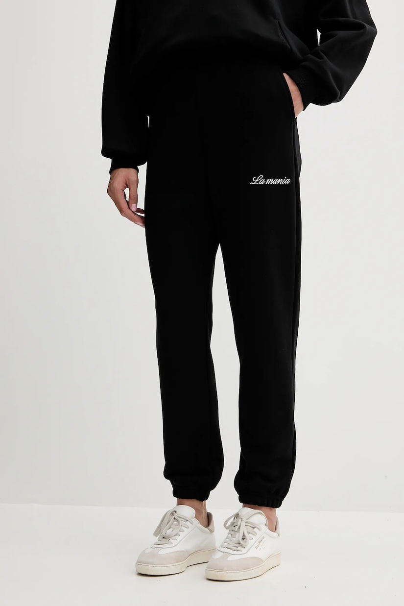 La Mania pantaloni de trening RIDGE culoarea gri, RIDGE