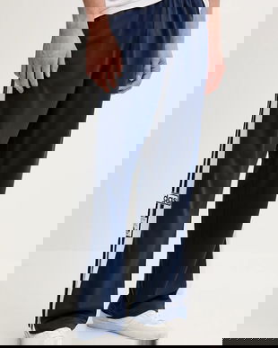 adidas Originals pantaloni de trening Adibreak Tp culoarea bleumarin, cu imprimeu, JY1300