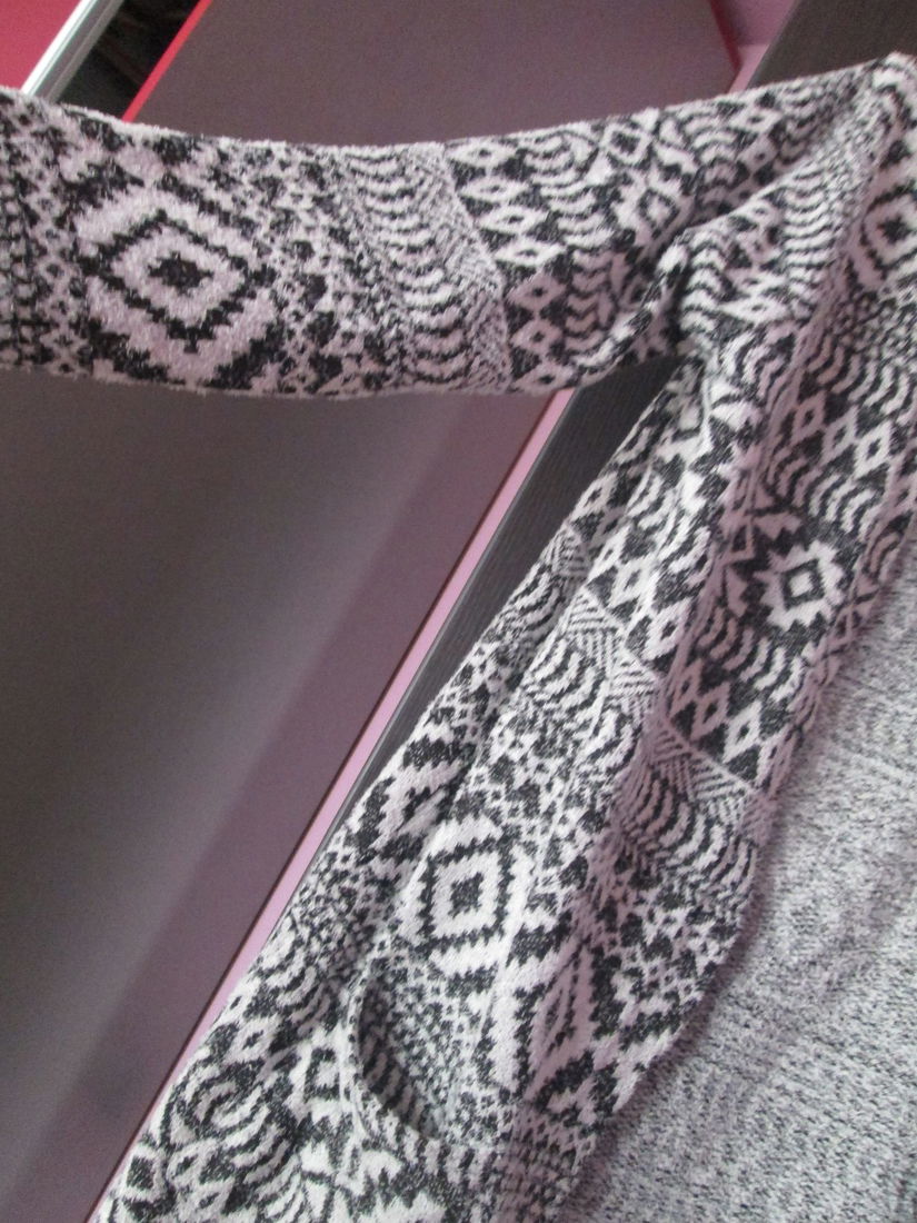 cardigan alb/negru Vero Moda L