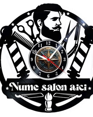 BARBERSHOP- ceas de perete